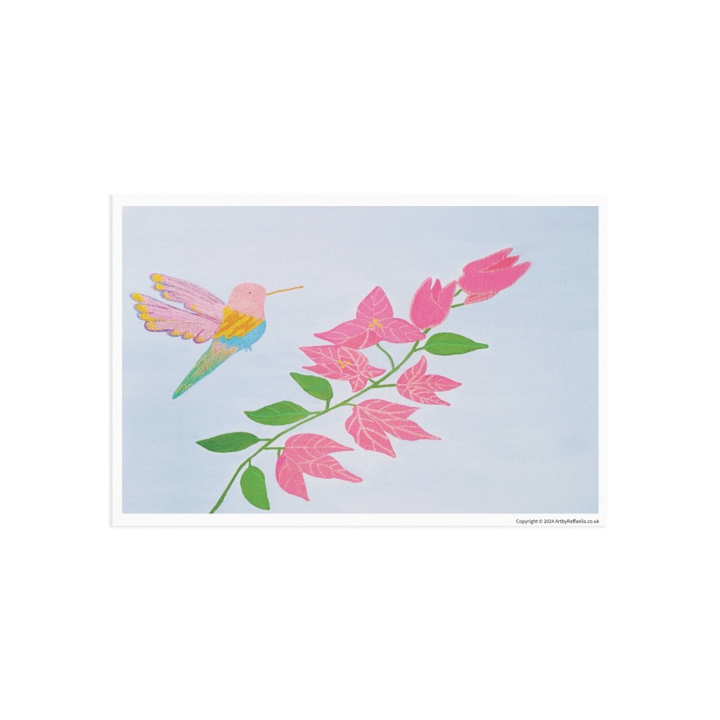 Bougainvillea | A6 Fine Art Postcard