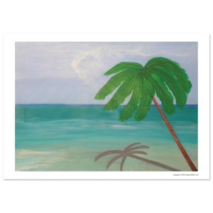 Palm Tree | A4 Fine Art Poster 21x29.7 cm / 8x12"