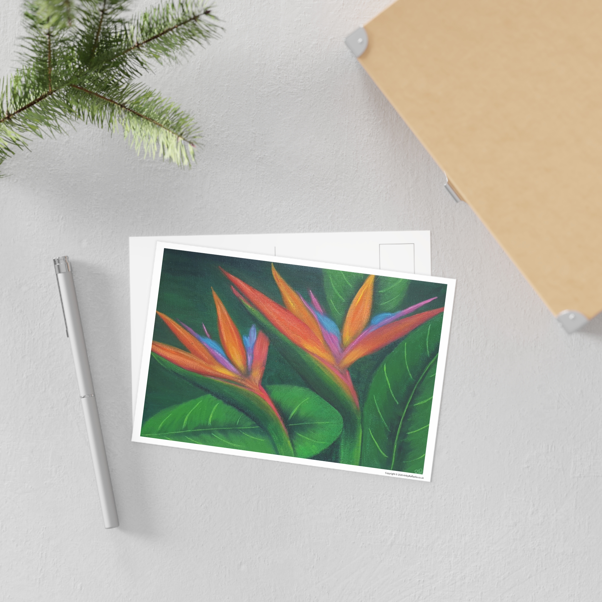 Bird of Paradise | A6 Fine Art Postcards - Image 4